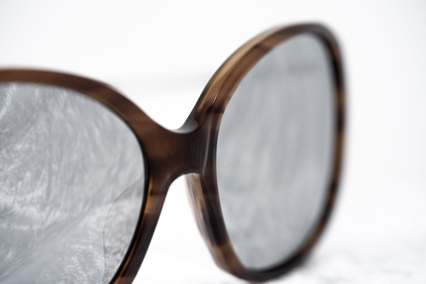 Prabal Gurung Sunglasses Oversized Tortoiseshell and Silver