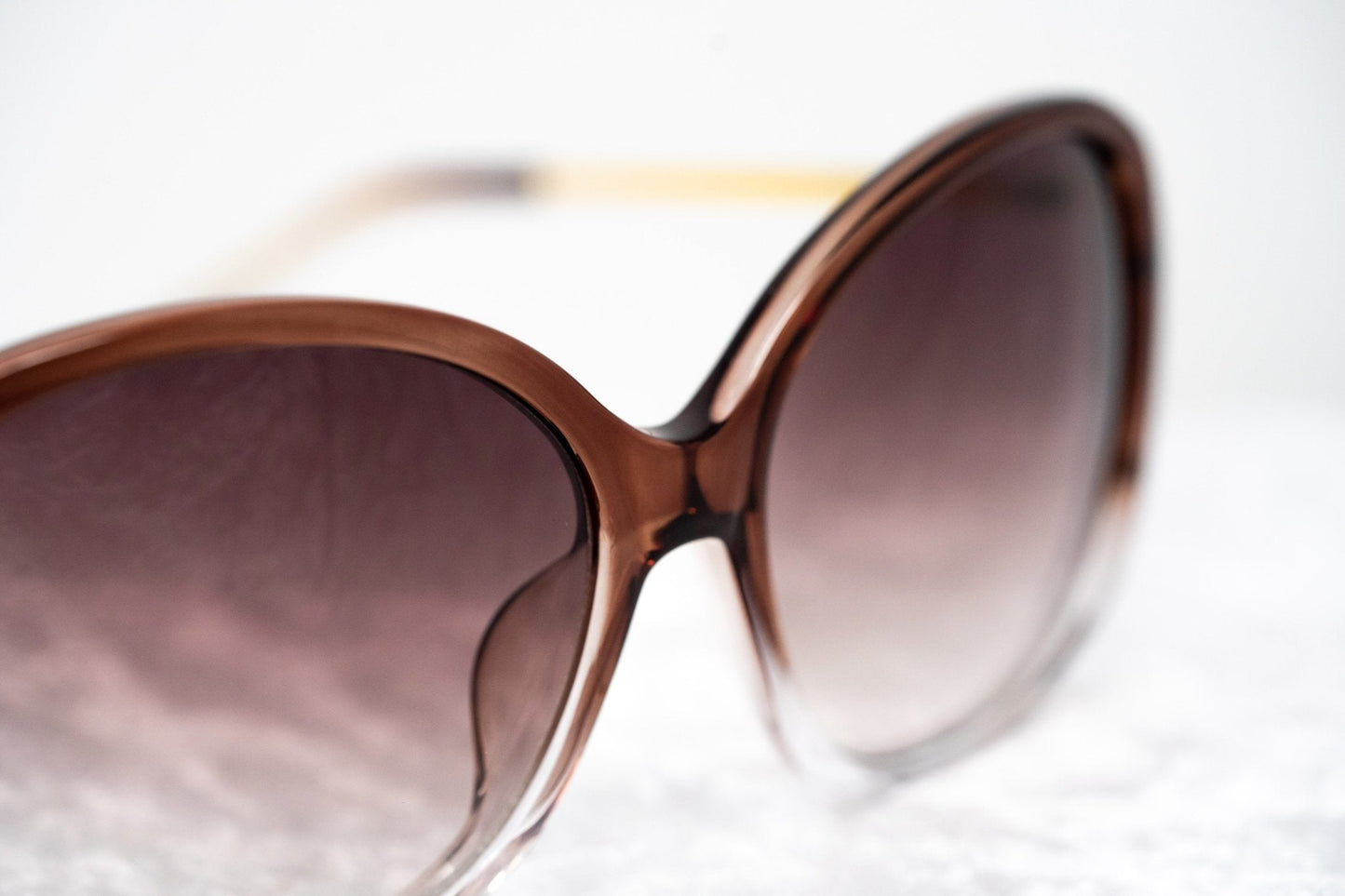 Prabal Gurung Sunglasses Oversized Maroon and Red Gradient
