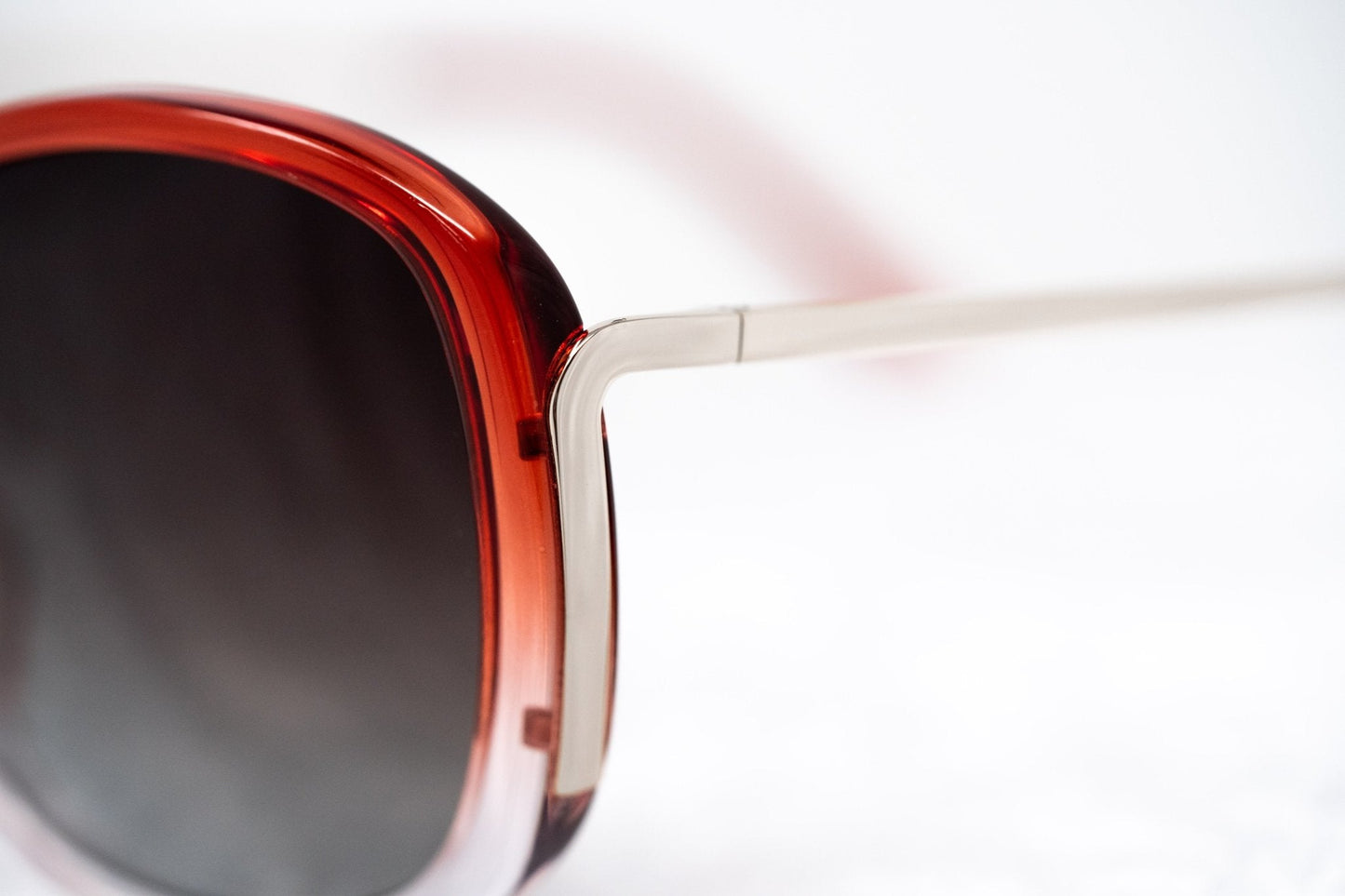 Prabal Gurung Sunglasses Oversized Red and Grey