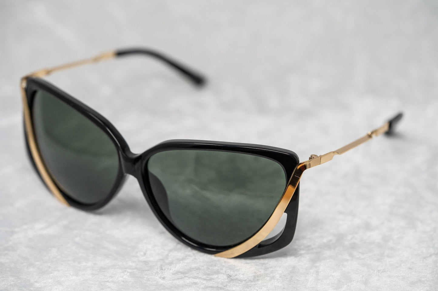 Prabal Gurung Sunglasses Rectangular Black and Grey
