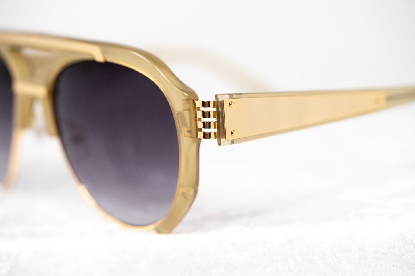 Prabal Gurung Sunglasses Olive and Purple PG11C2SUN