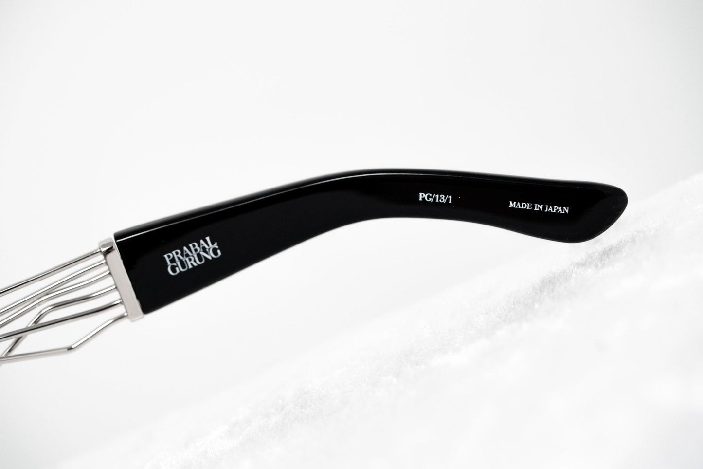 Prabal Gurung Sunglasses Rectangle Black and Grey