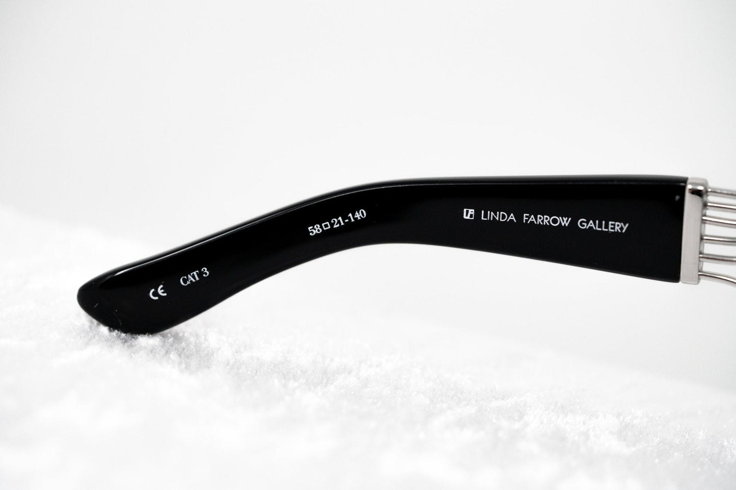 Prabal Gurung Sunglasses Rectangle Black and Grey