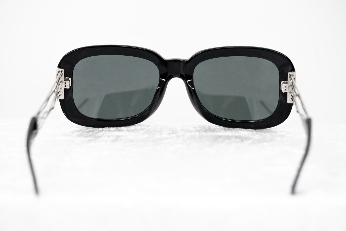 Prabal Gurung Sunglasses Rectangle Black and Grey