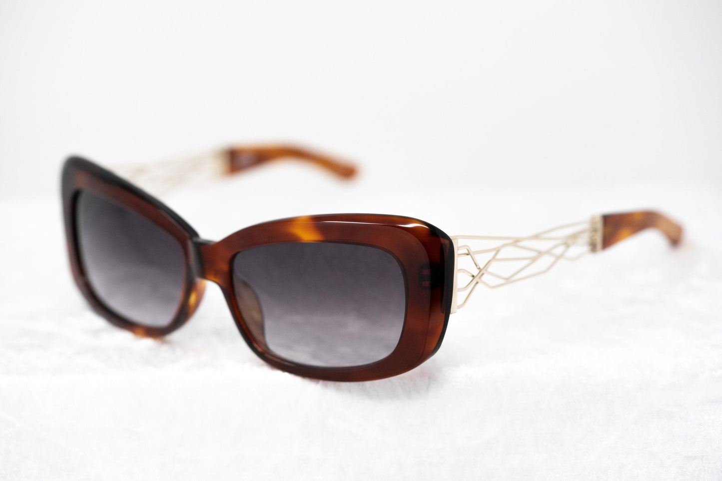Prabal Gurung Sunglasses Rectangle Tortoise Shell and Grey