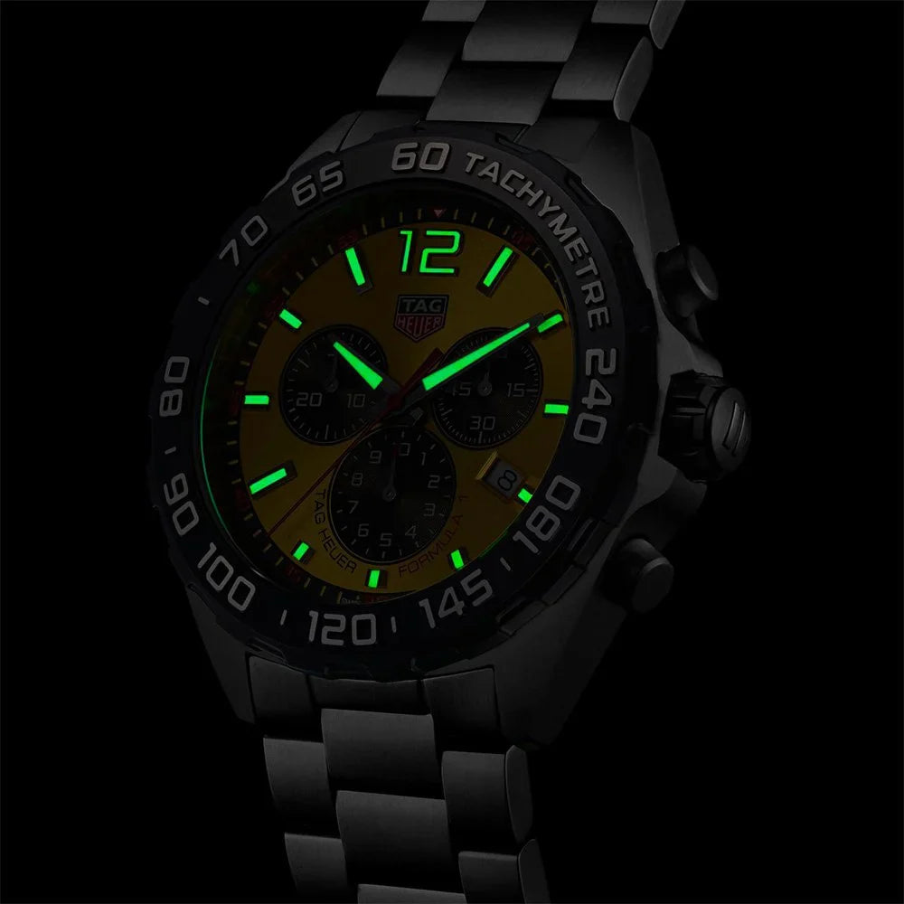 Tag Heuer Watch Formula 1 Chronograph Yellow CAZ101AM.BA0842