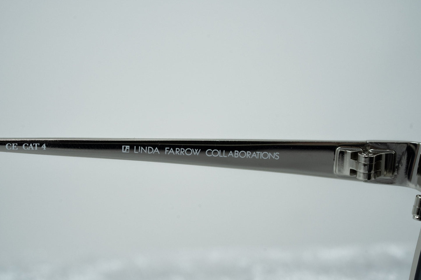 Raf Simons Sunglasses Size Extra Small Rectangular Silver and Grey