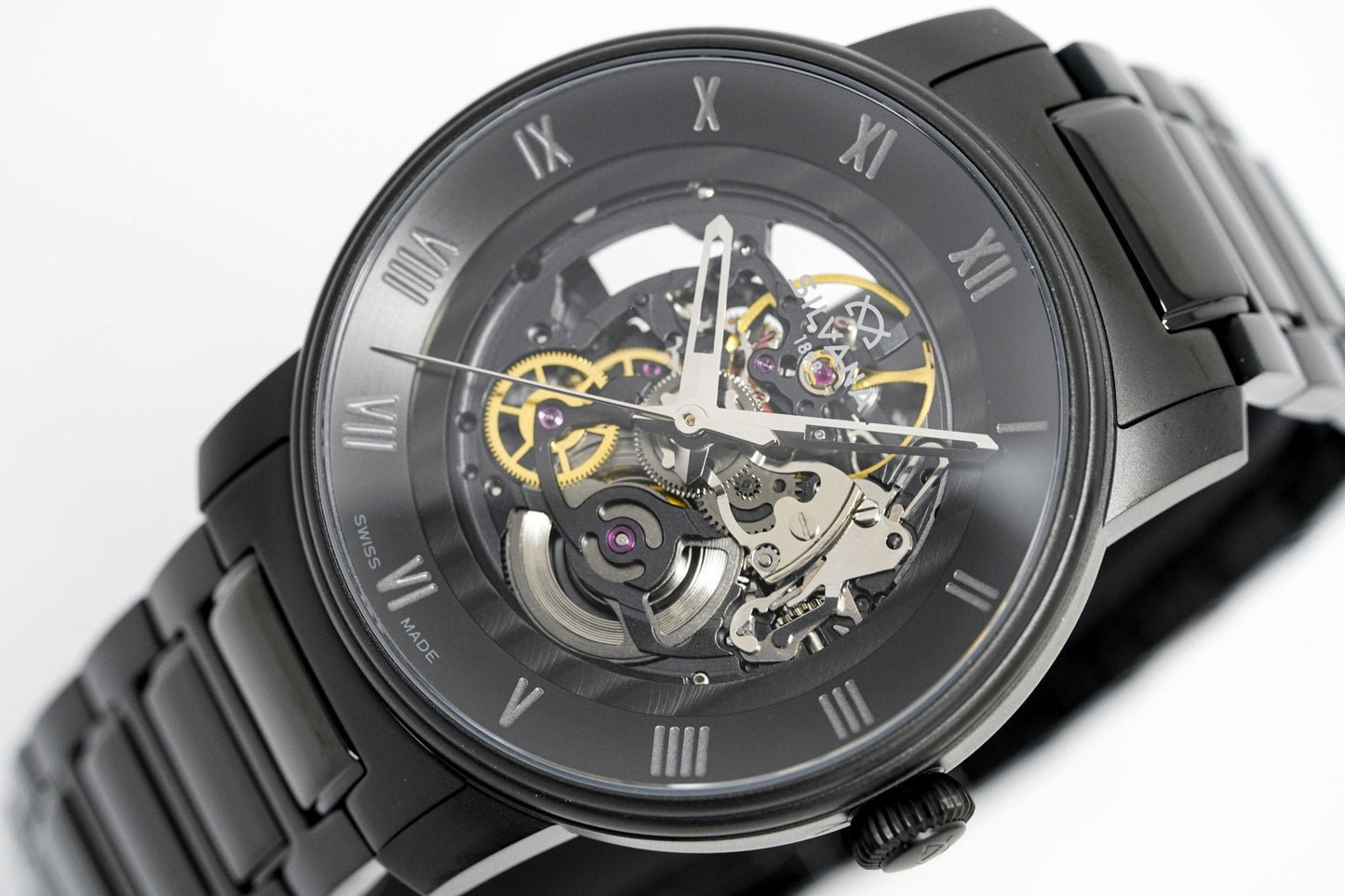 Silvana Men's Watch Black Origins Black PVD SR41ANN63N