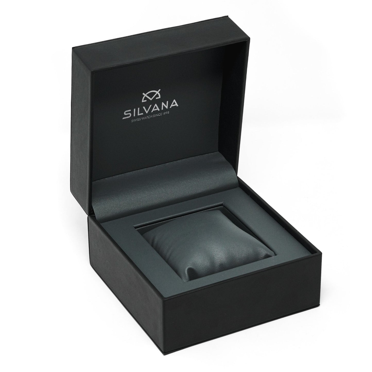 Silvana Men's Watch Black Origins Rose Gold PVD Rubber SR41ARR63RN