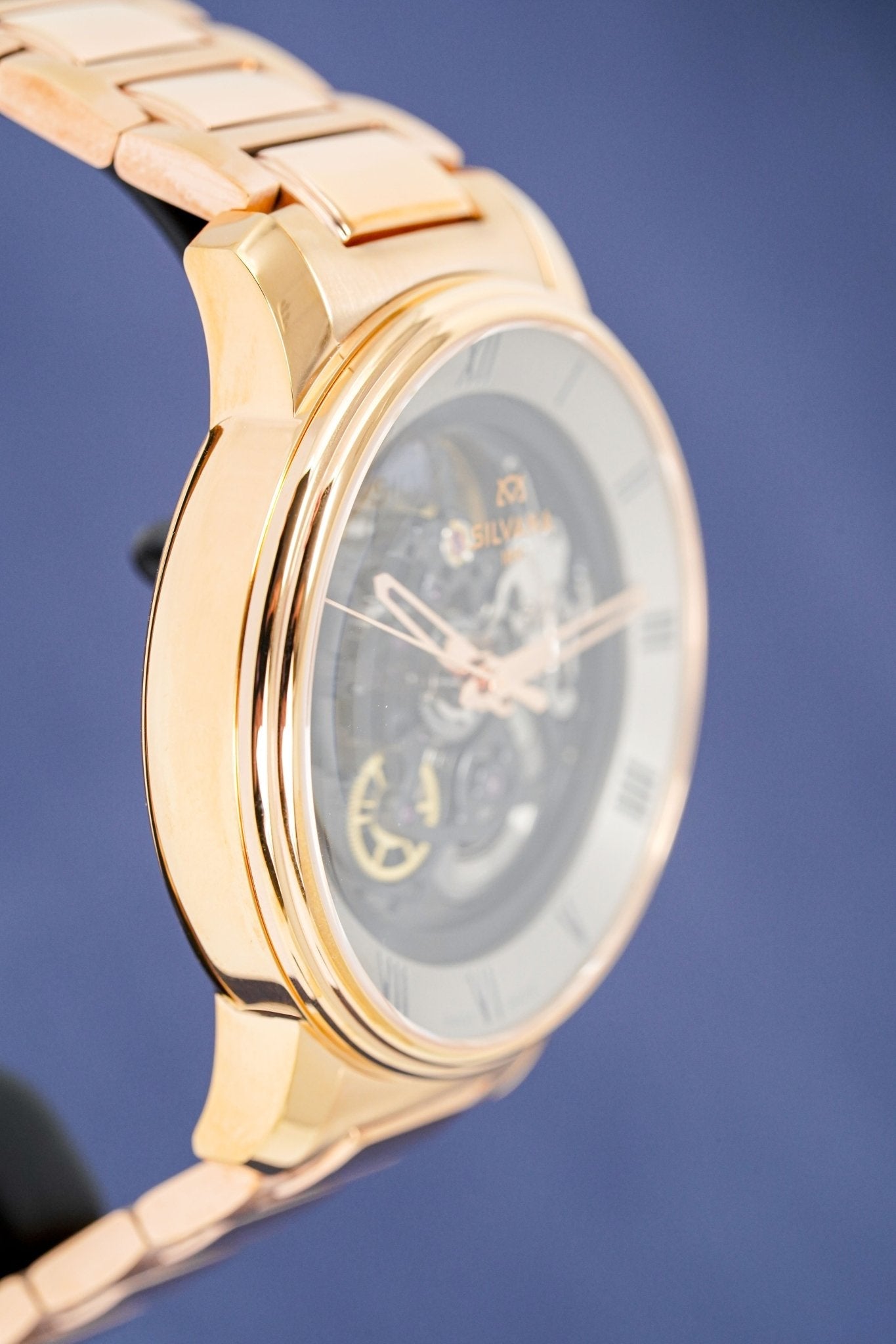 Silvana Men's Watch Black Origins Rose Gold PVD SR41ARR63R