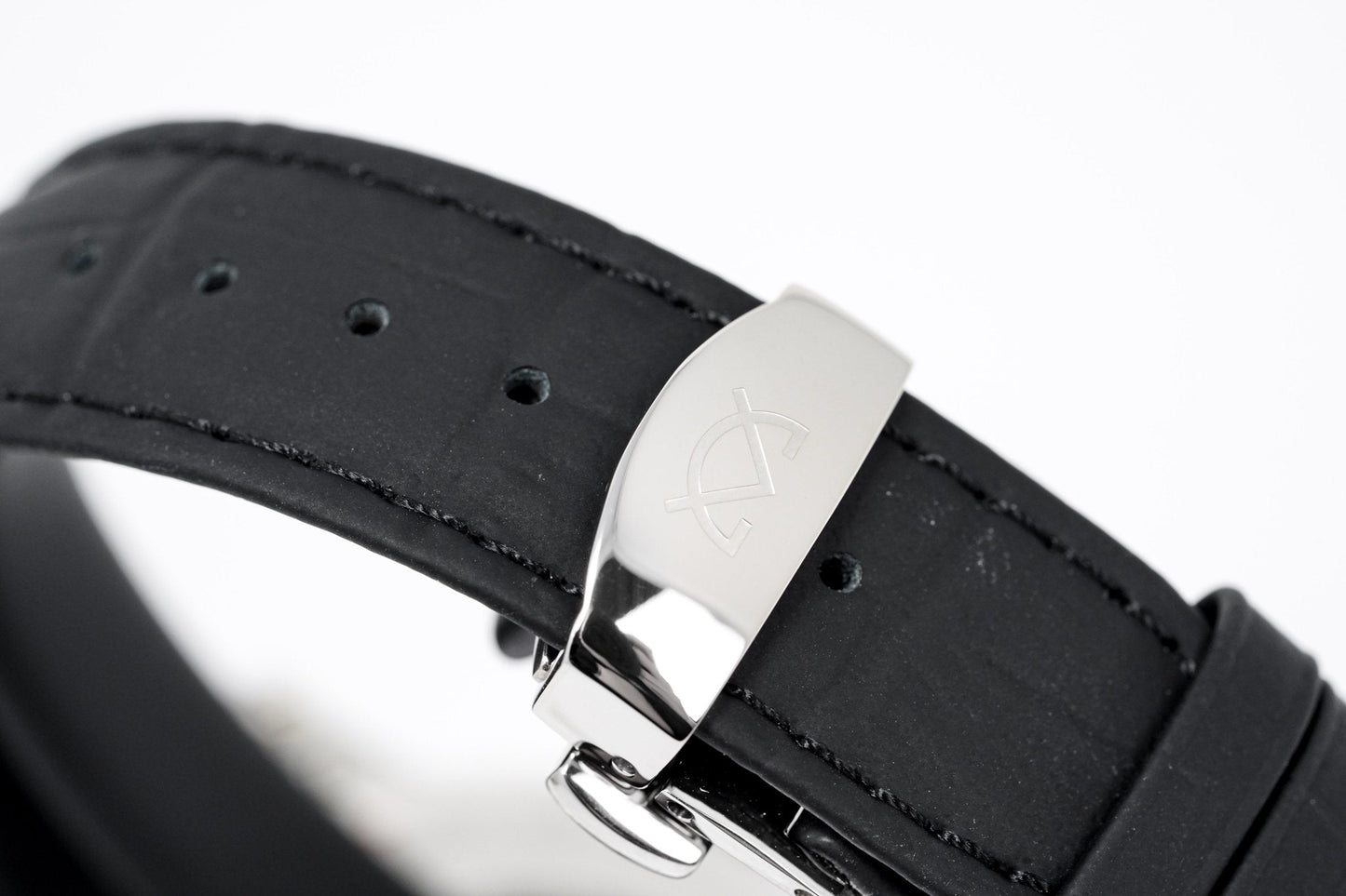 Silvana Men's Watch Black Origins Silver Rubber SR41ASS63RN