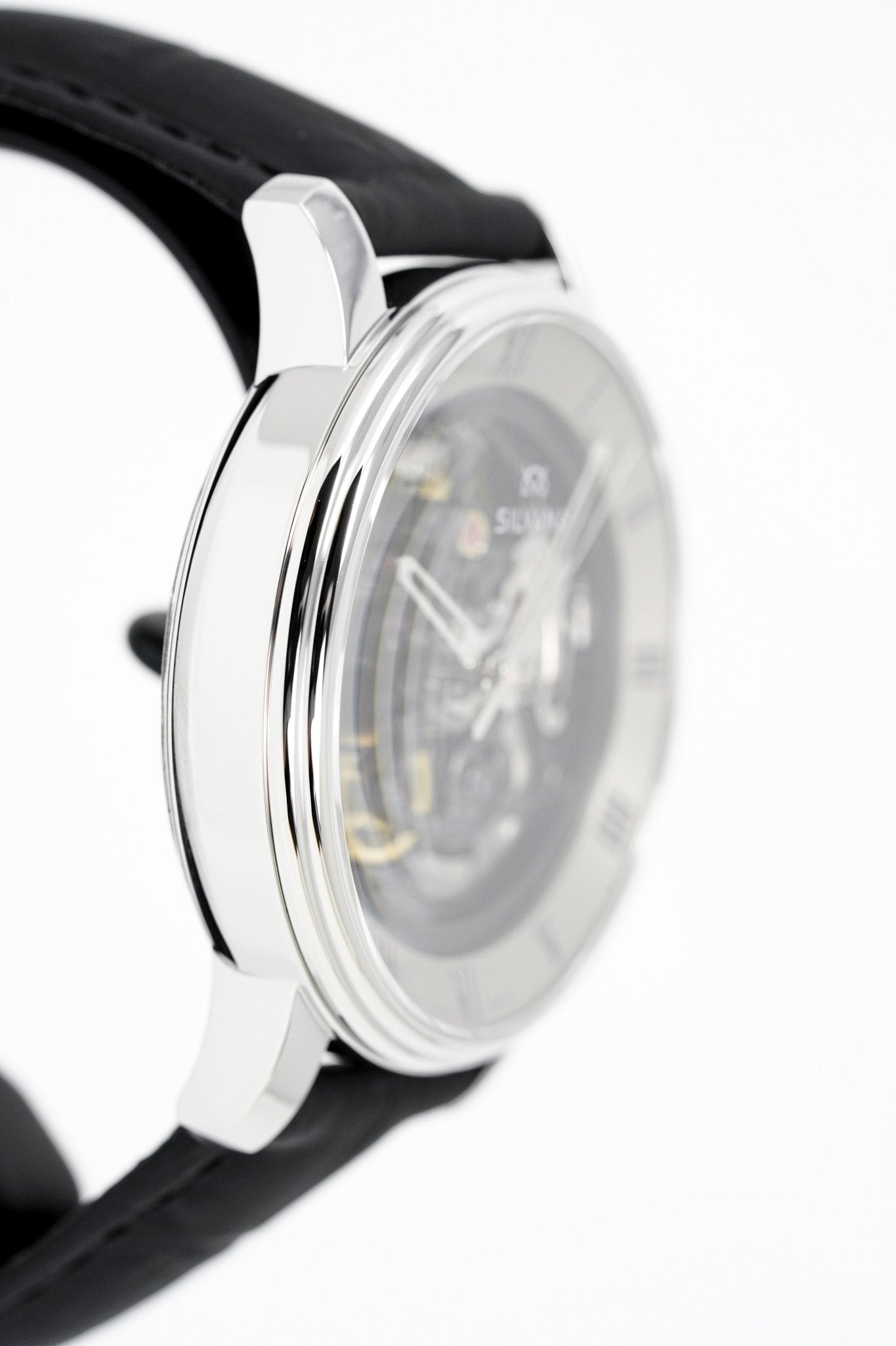 Silvana Men's Watch Black Origins Silver Rubber SR41ASS63RN