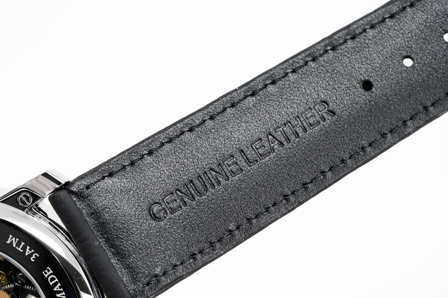 Silvana Men's Watch Black Origins Silver Rubber SR41ASS63RN