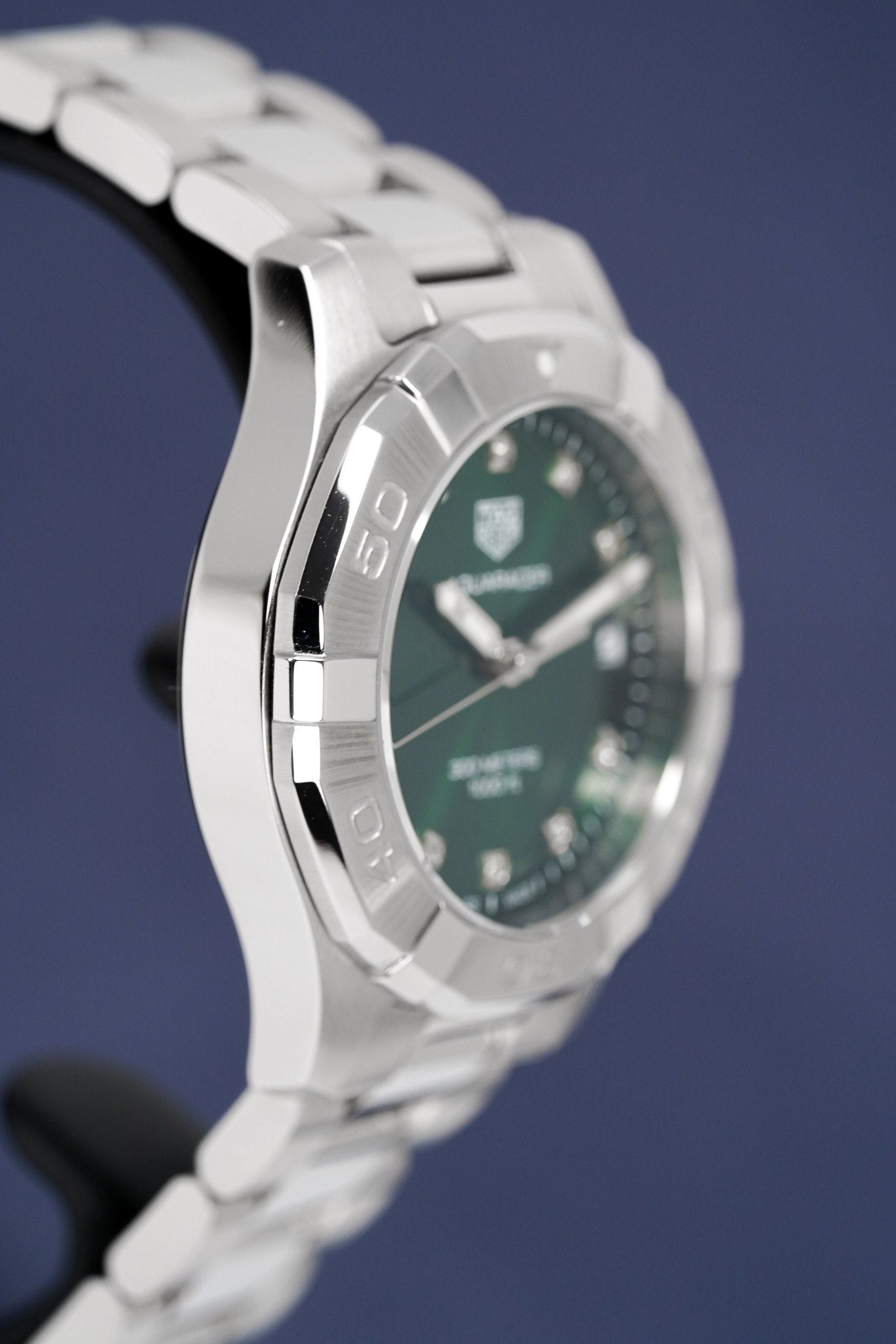Tag Heuer Ladies Aquaracer Watch Green Diamond WBD1316.BA0740