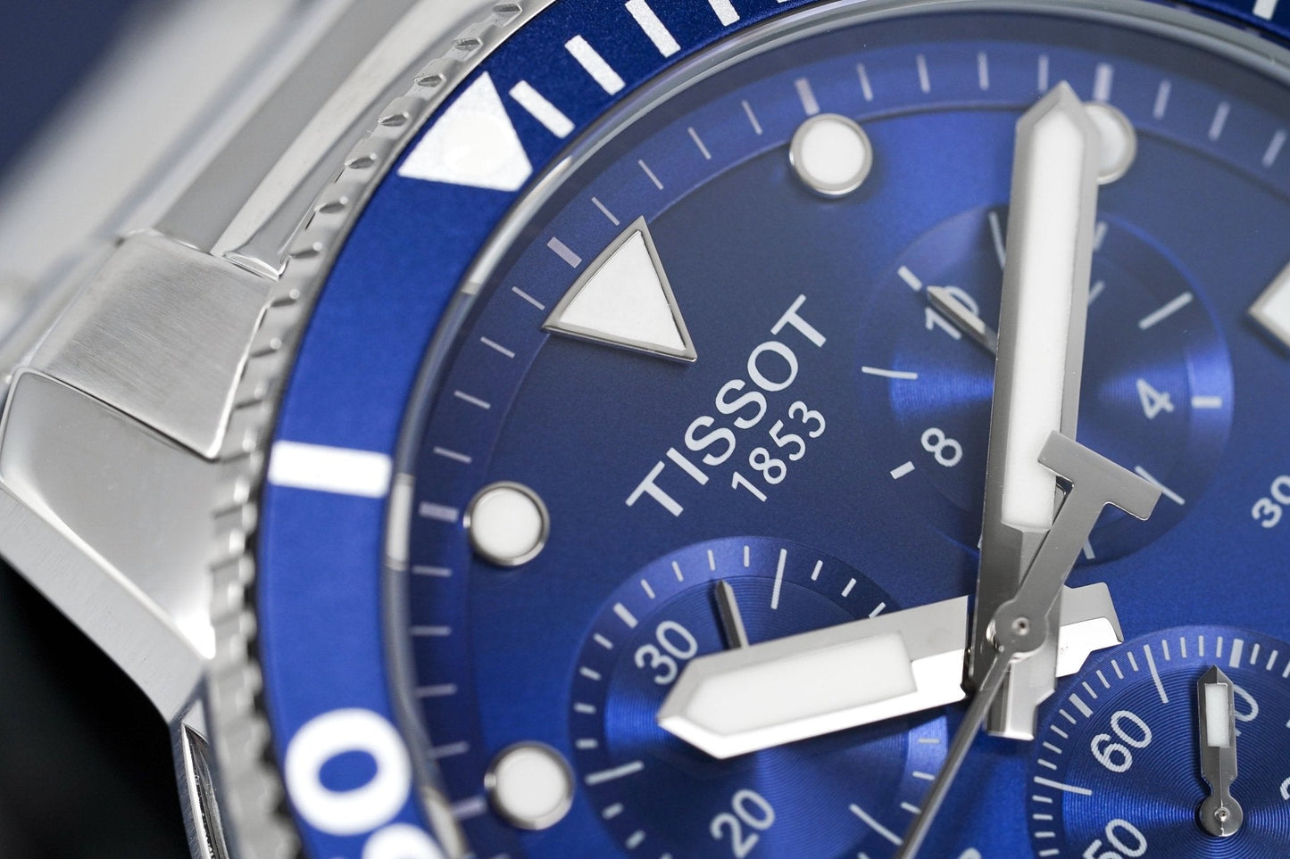 Tissot Chronograph Watch SEASTAR 1000 Blue T1204171104100