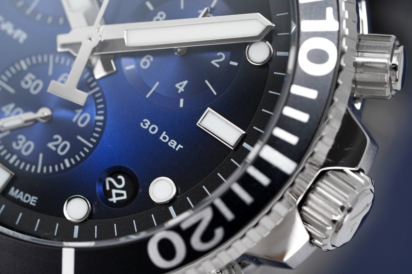 Tissot Chronograph Watch SEASTAR 1000 Blue T1204171104101