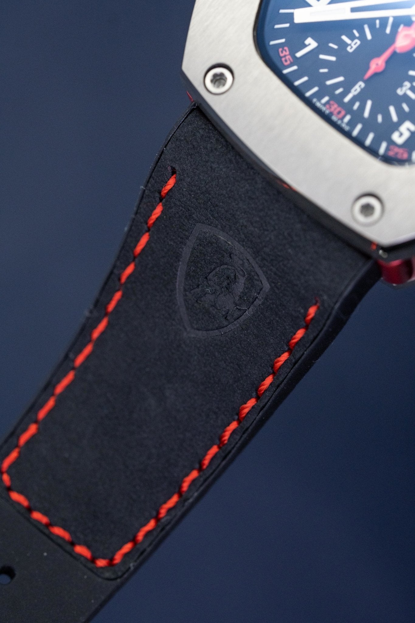 Tonino Lamborghini Spyderleggero Chronograph Watch Day Date Red TLF-T07-2