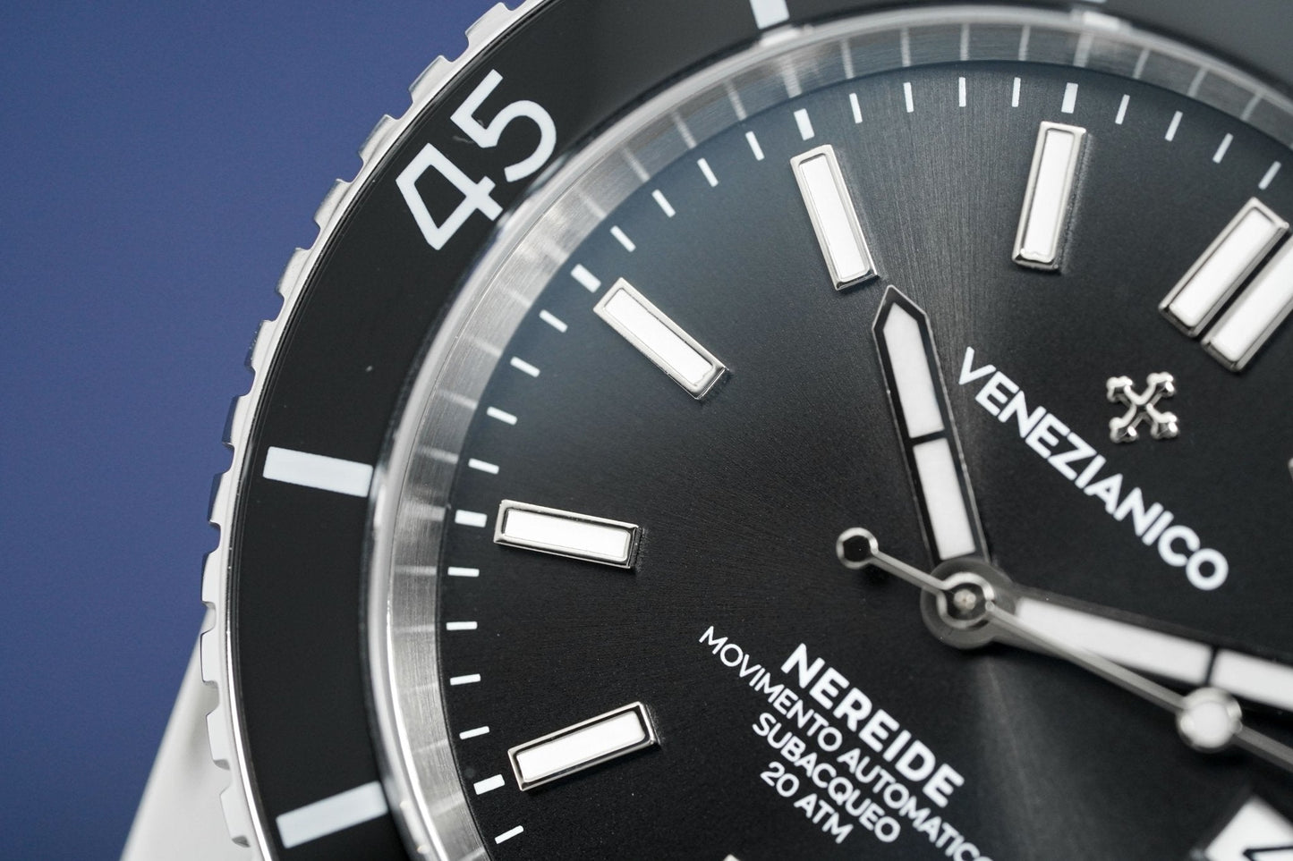 Venezianico Automatic Watch Nereide Canova Bracelet Black 3321504C
