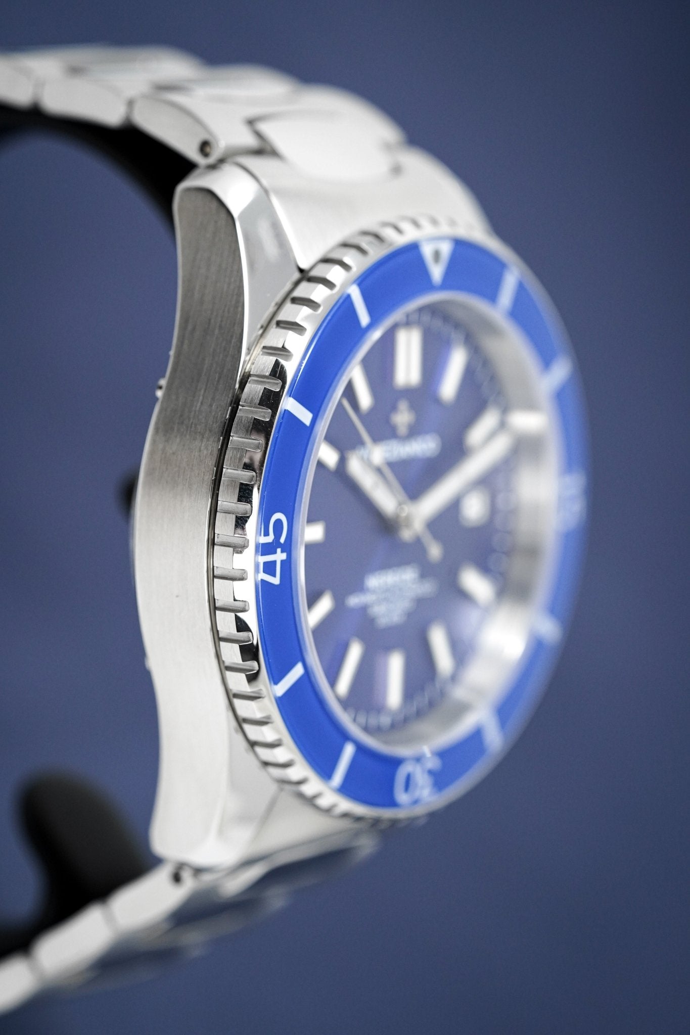 Venezianico Automatic Watch Nereide Canova Bracelet Blue 3321502C