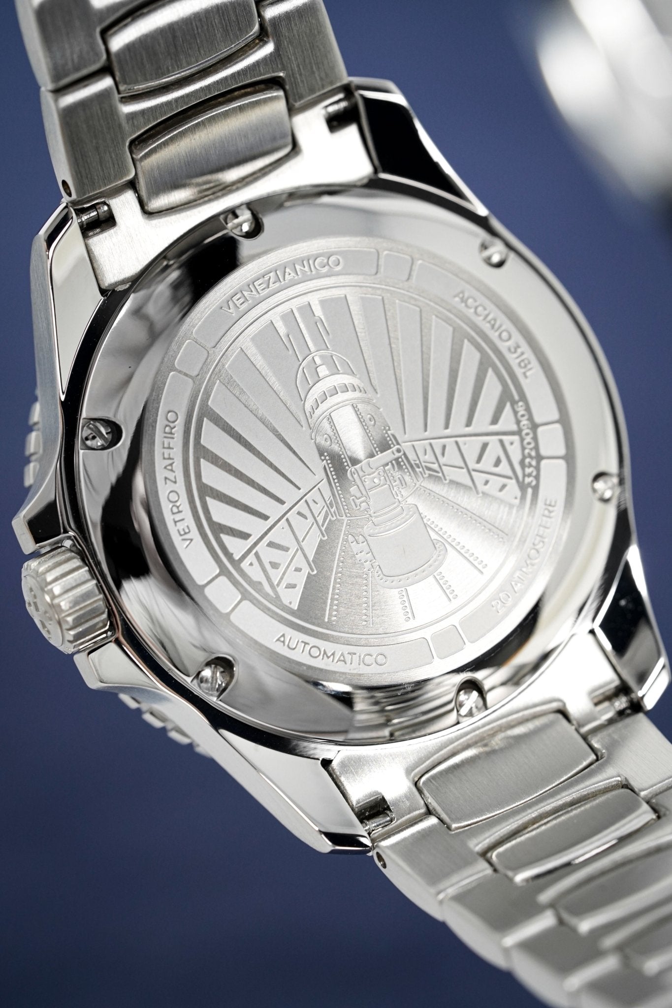 Venezianico Automatic Watch Nereide Canova Bracelet Red 3321503C