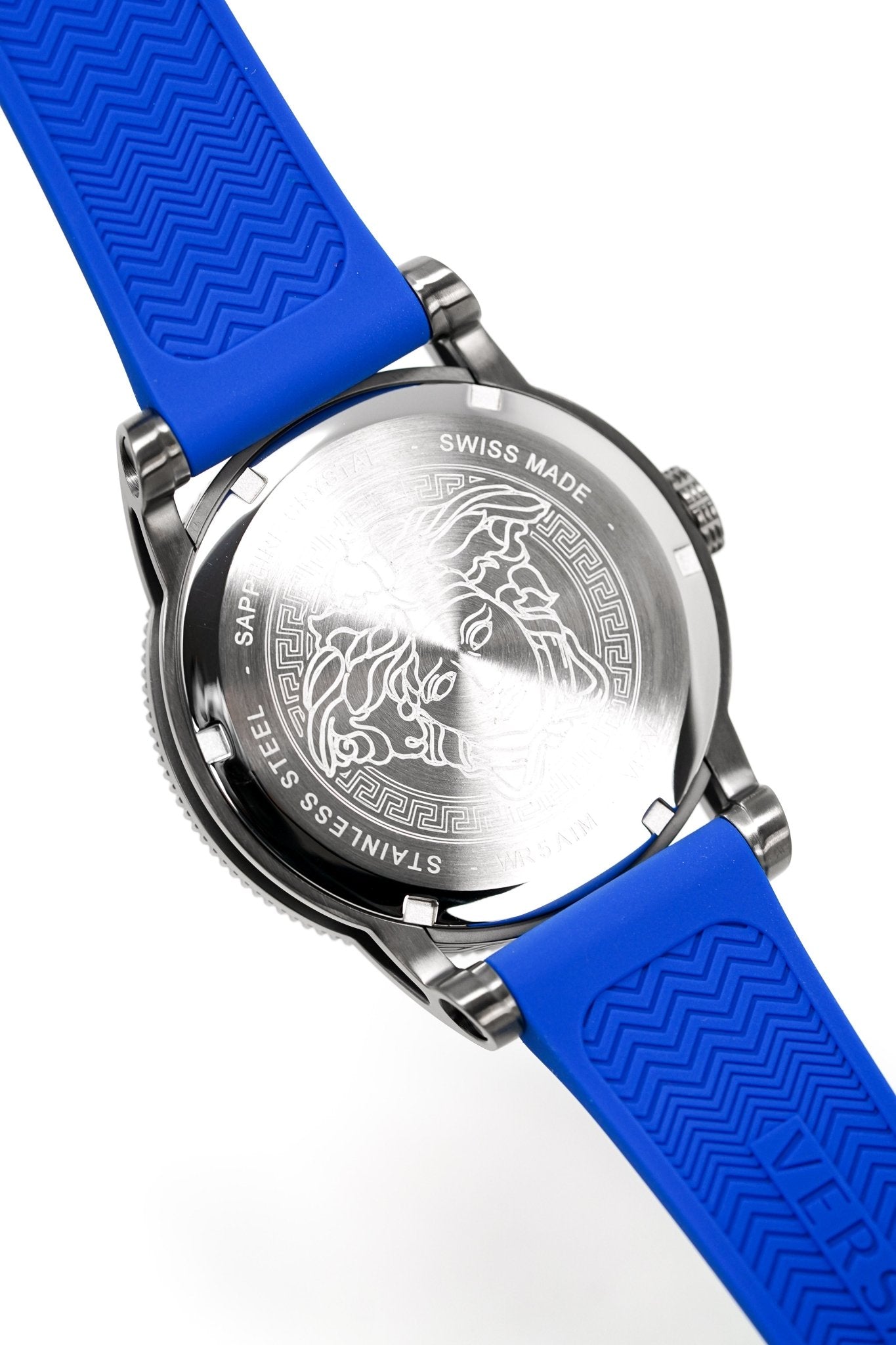 Versace Men's Watch V-Palazzo 43mm Blue VE2V00722