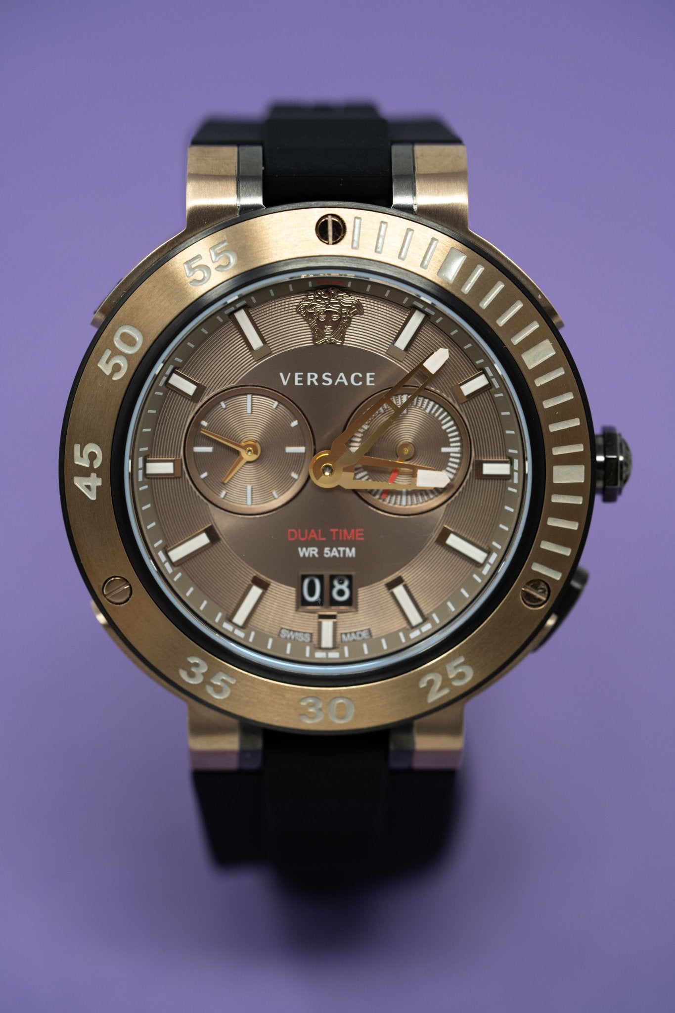 Versace Watch V-Extreme GMT Bronze VECN00319