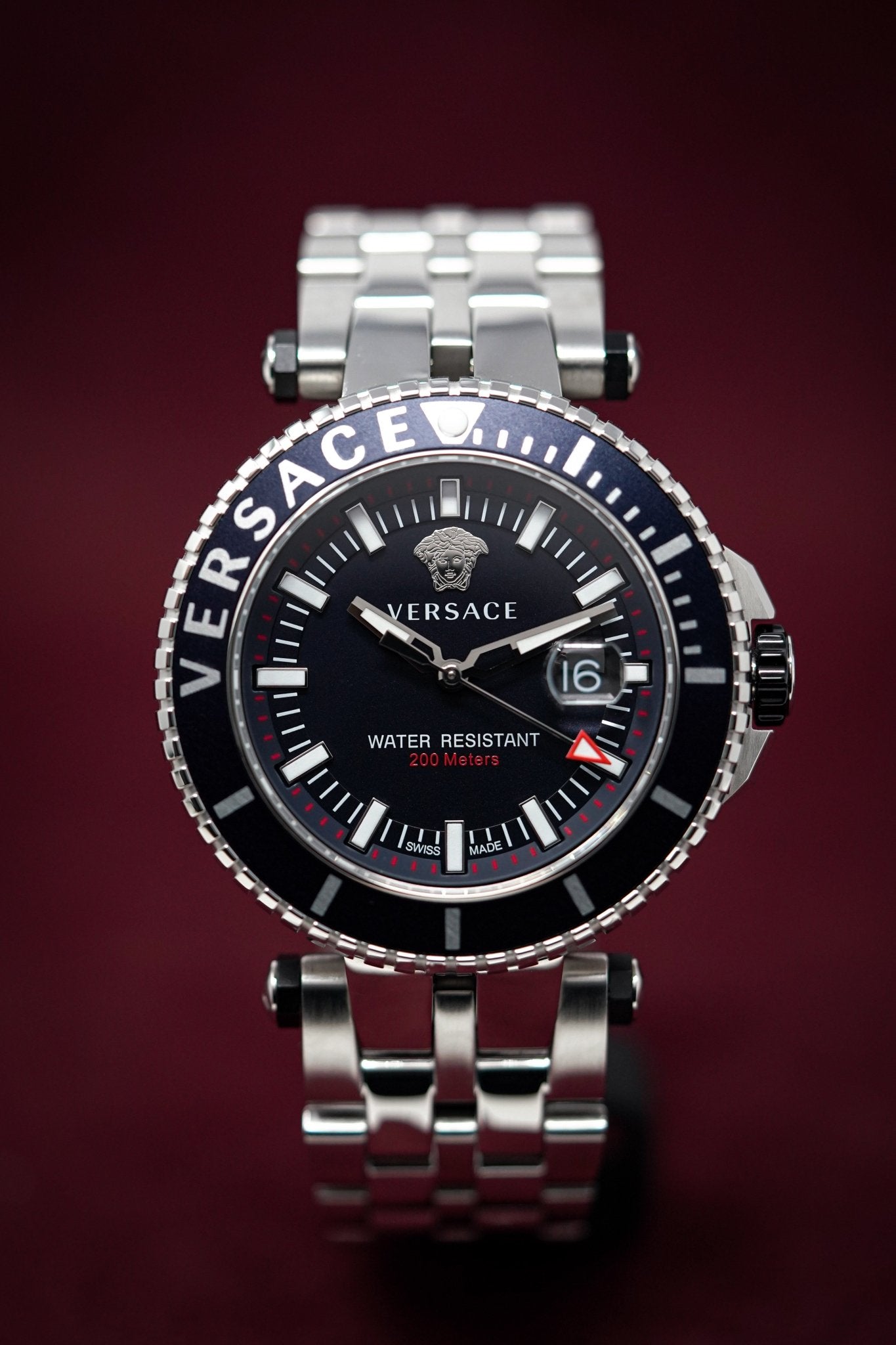 Versace V-Race Diver Black