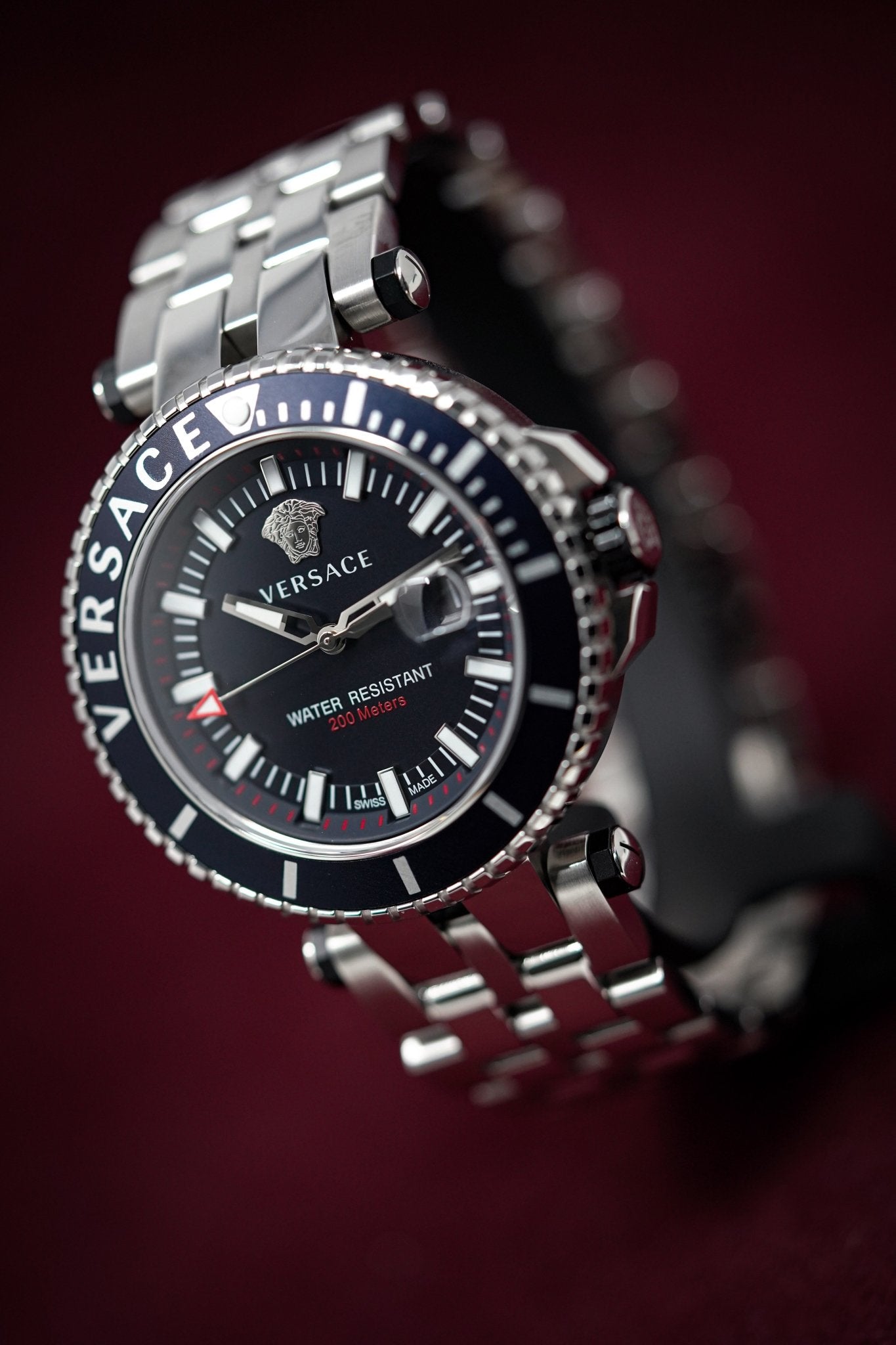Versace V-Race Diver Black