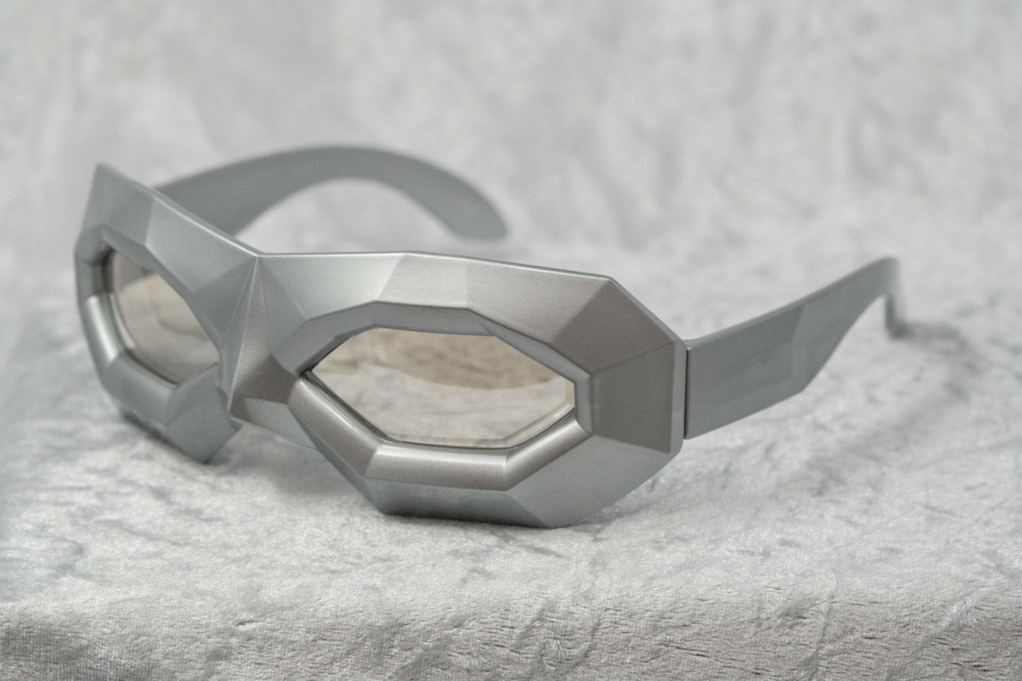 Walter Van Beirendonck Sunglasses Special Silver and Clear