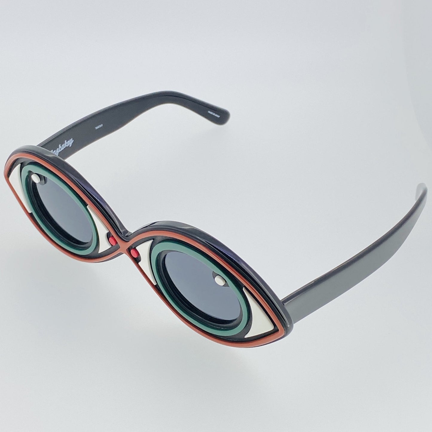 Yaz Bukey Ladies Sunglasses Eye Spy Green and Grey YAZ2C2SUN