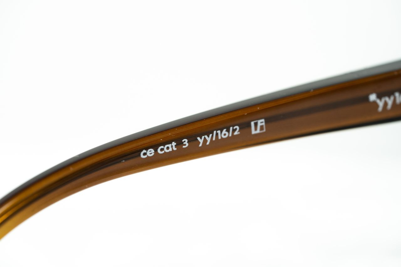 Yohji Yamamoto Sunglasses Rectangular Brown and Bronze