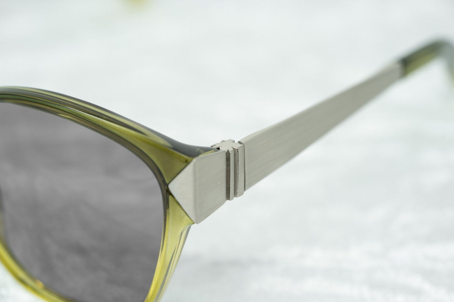 Yohji Yamamoto Sunglasses Rectangular Green and Grey