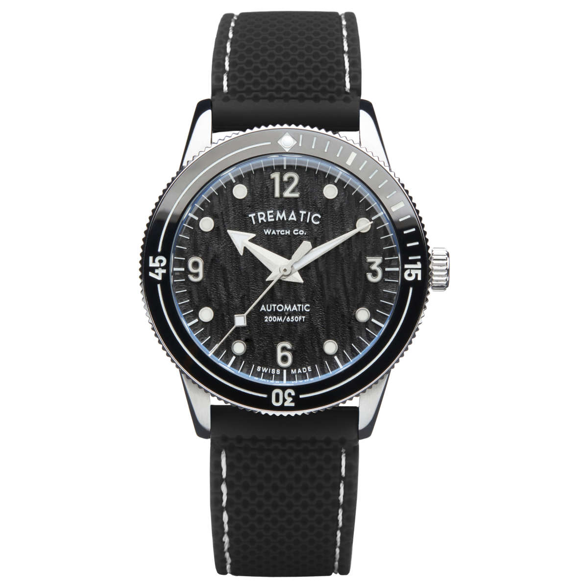 Trematic Men's Watch AC 14 Charcoal Black 1411111