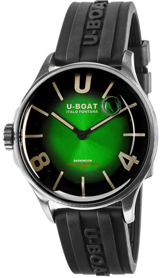 U-Boat Men's Watch Darkmoon 40 Green Soleil Steel 9502