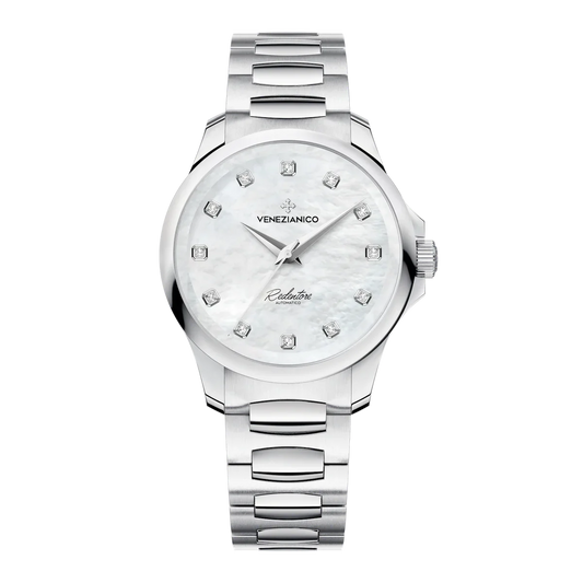 Venezianico Ladies Watch Automatic Redentore 36 - Diamond 1121510C