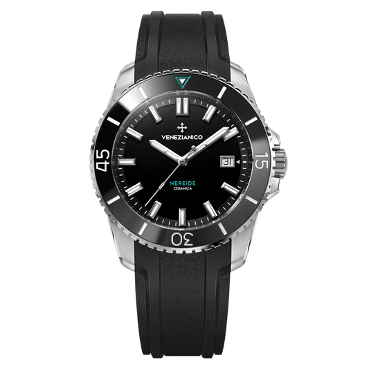 Venezianico Automatic Watch Nereide Ceramica Black 4521530