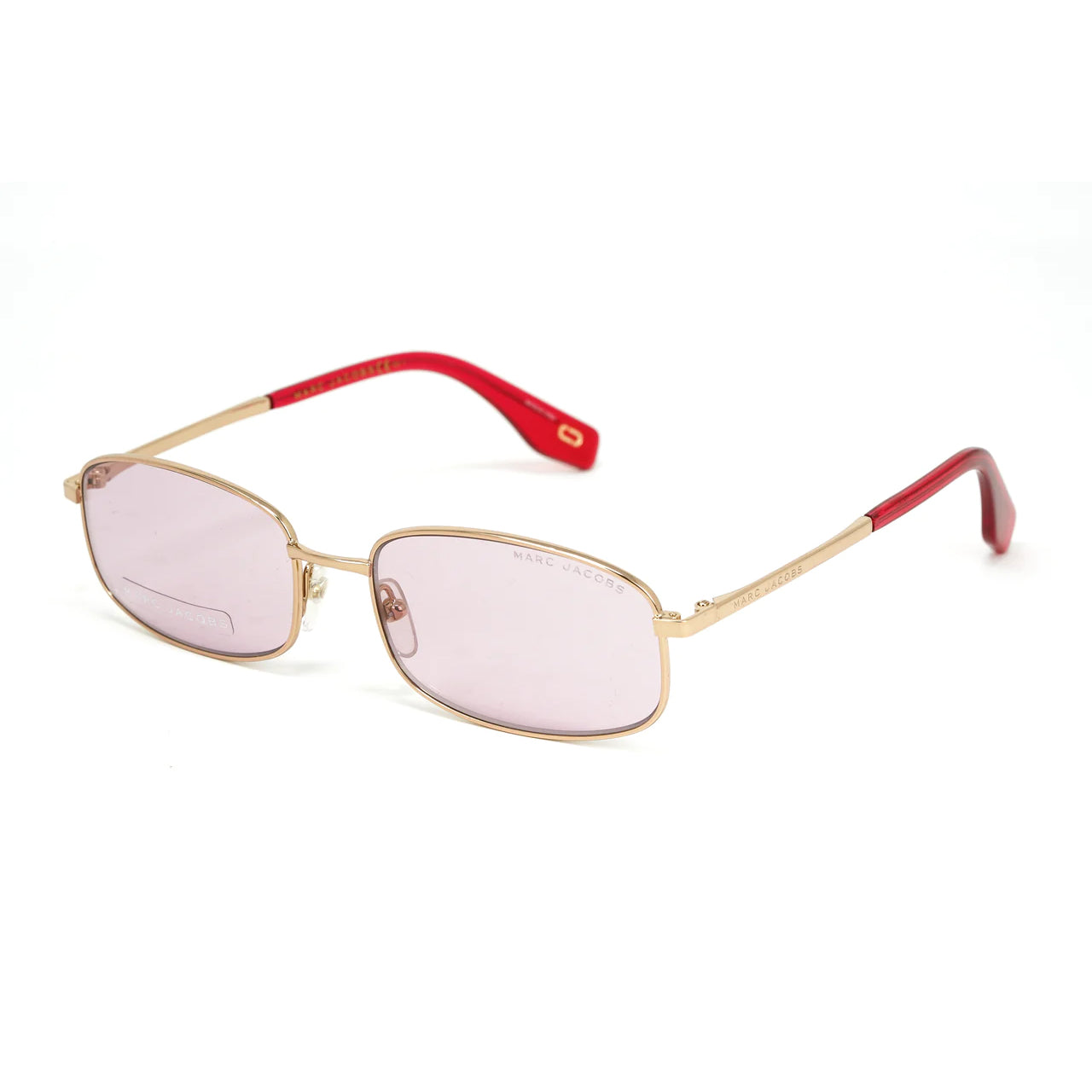 Marc Jacobs Women's Sunglasses Rectangular Pink/Gold MARC 368/S 35J