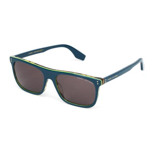 Marc Jacobs Men's Rectangular Sunglasses Flat Top Turquoise MARC 393/S ZI9