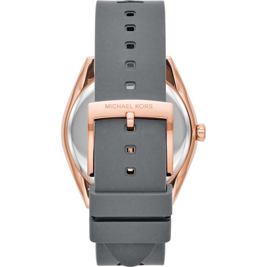 Michael Kors Ladies Watch Janelle 42mm Grey Rose Gold MK7314