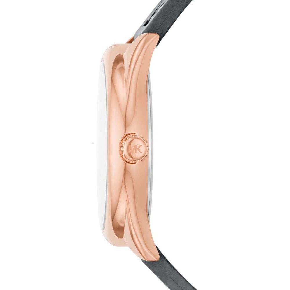Michael Kors Ladies Watch Janelle 42mm Grey Rose Gold MK7314