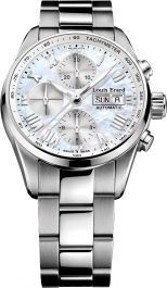 Louis Erard Watch Men's Heritage Automatic Chronograph White MOP 78102AA04.BMA22