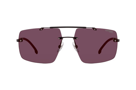 Carrera Men's Sunglasses Rimless Browline Red Mirror 8034/SE 003