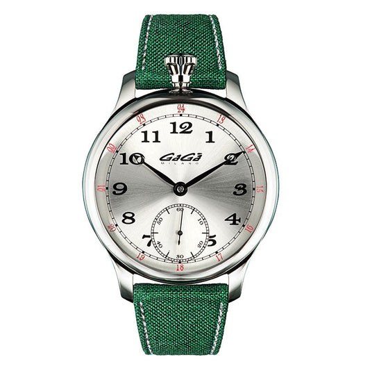 GaGà Milano Watch Classic Steel Green 8040