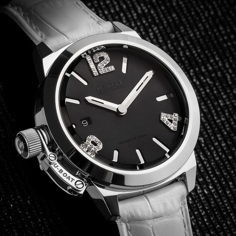 U-Boat Watch Classico 38 Black Mother of Pearl 8482
