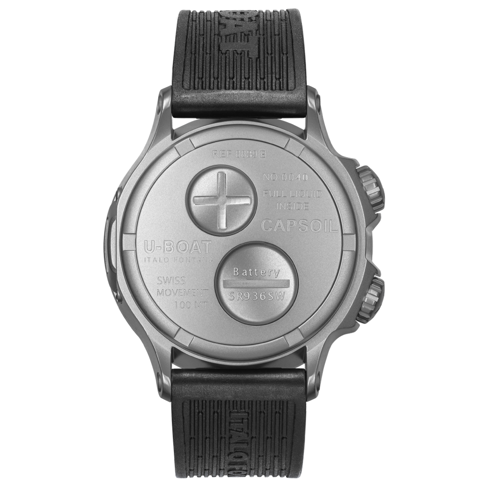 U-Boat Watch Doppiotempo 45 Red Rehaut 8839/B