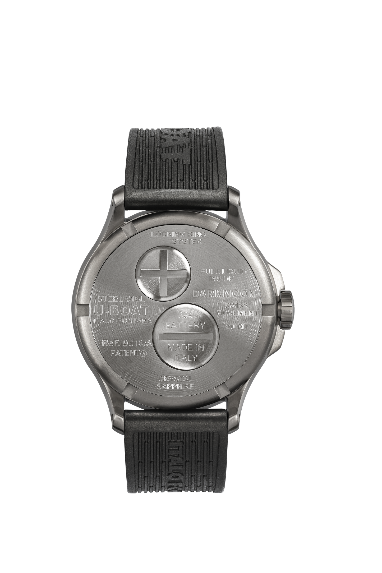 U-Boat Watch Darkmoon 40 Steel 9018/A