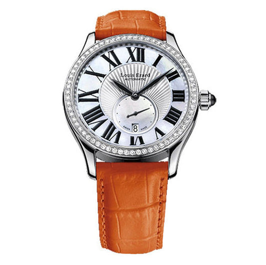 Louis Erard Watch Men's Automatic Emotion Diamond Orange 92310SE01.BDA04