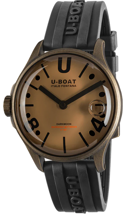 U-Boat Men's Watch Darkmoon 40mm Bronze Black 9547