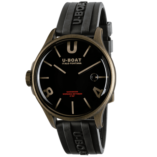 U-Boat Watch Darkmoon 44 Brown Curved Vintage PVD 9548