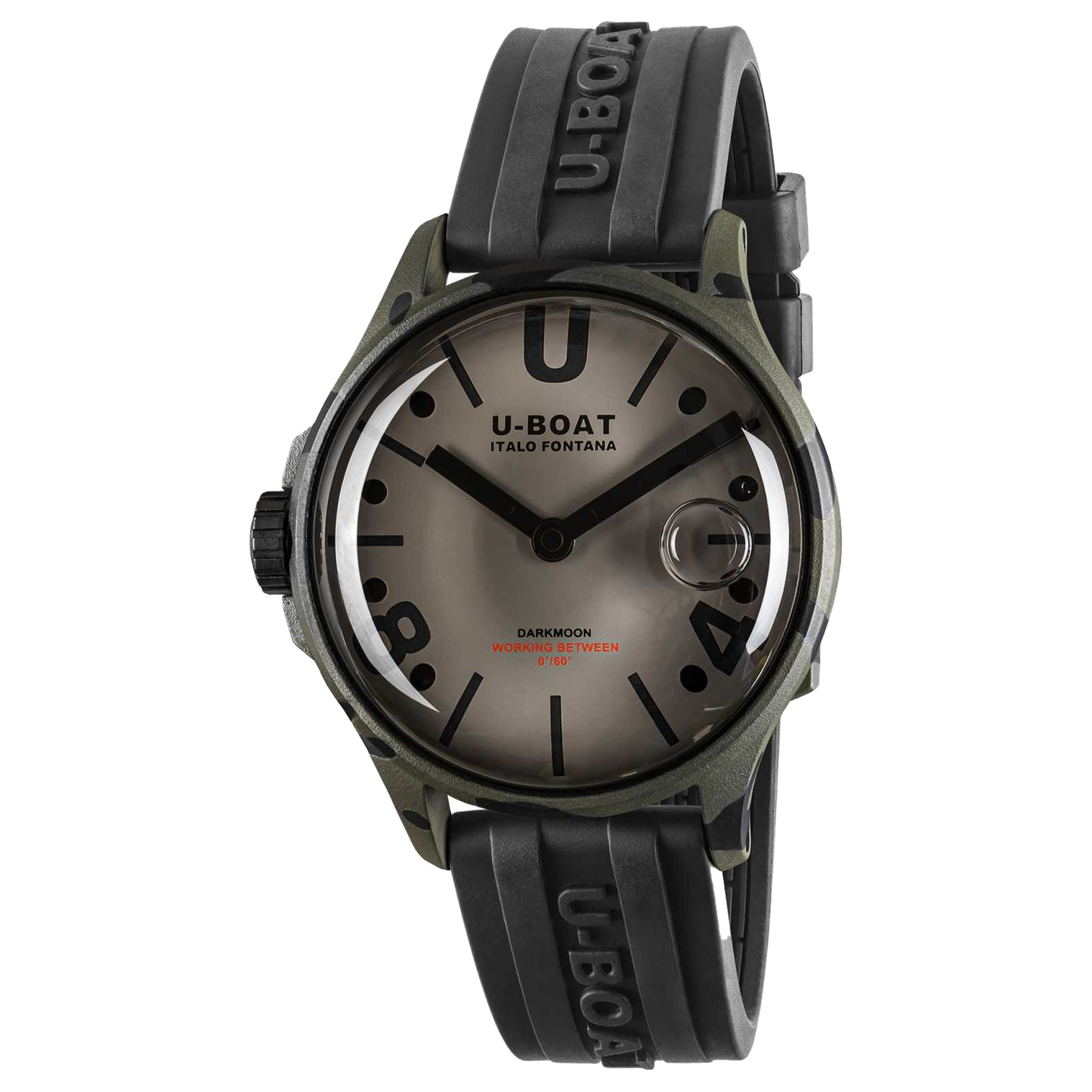 U-Boat Men's Watch Darkmoon 40mm Camouflage Grey 9551